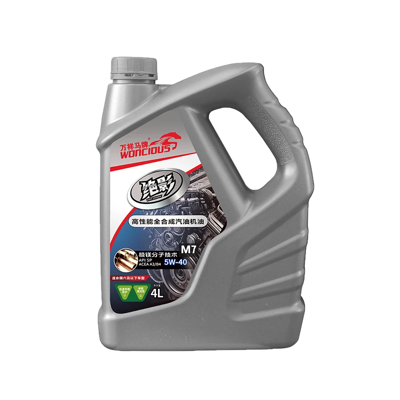 Aceite de motor de gasolina totalmente sint&eacute;tico SP ACEA A3B4 de alto rendimiento
