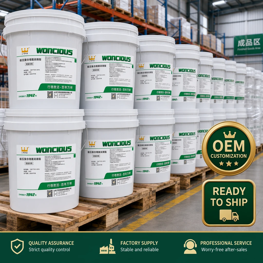 Grasa a base de litio compleja para presi&oacute;n extrema Grasa industrial para servicio pesado y alta tem