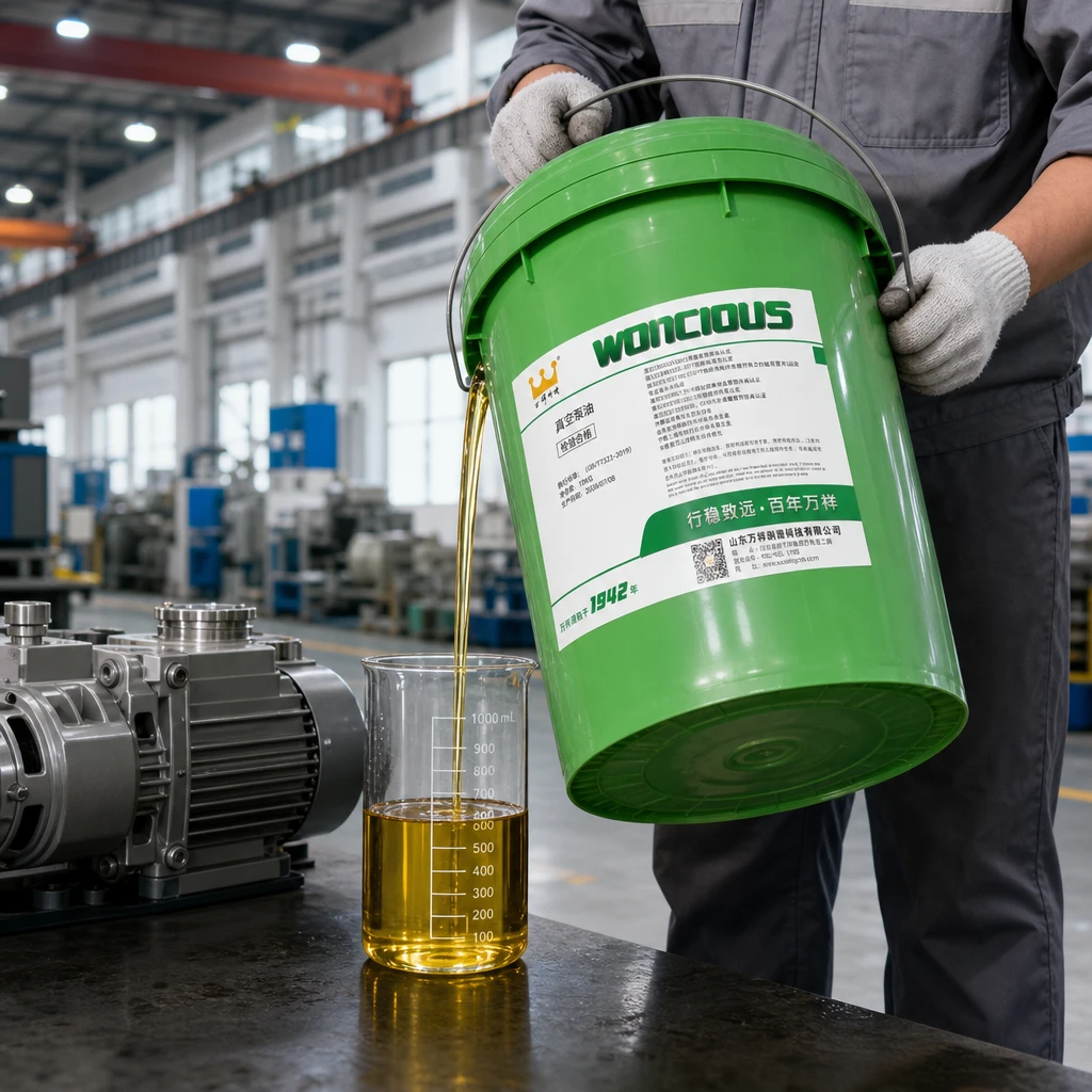 Aceite para bombas de vac&iacute;o