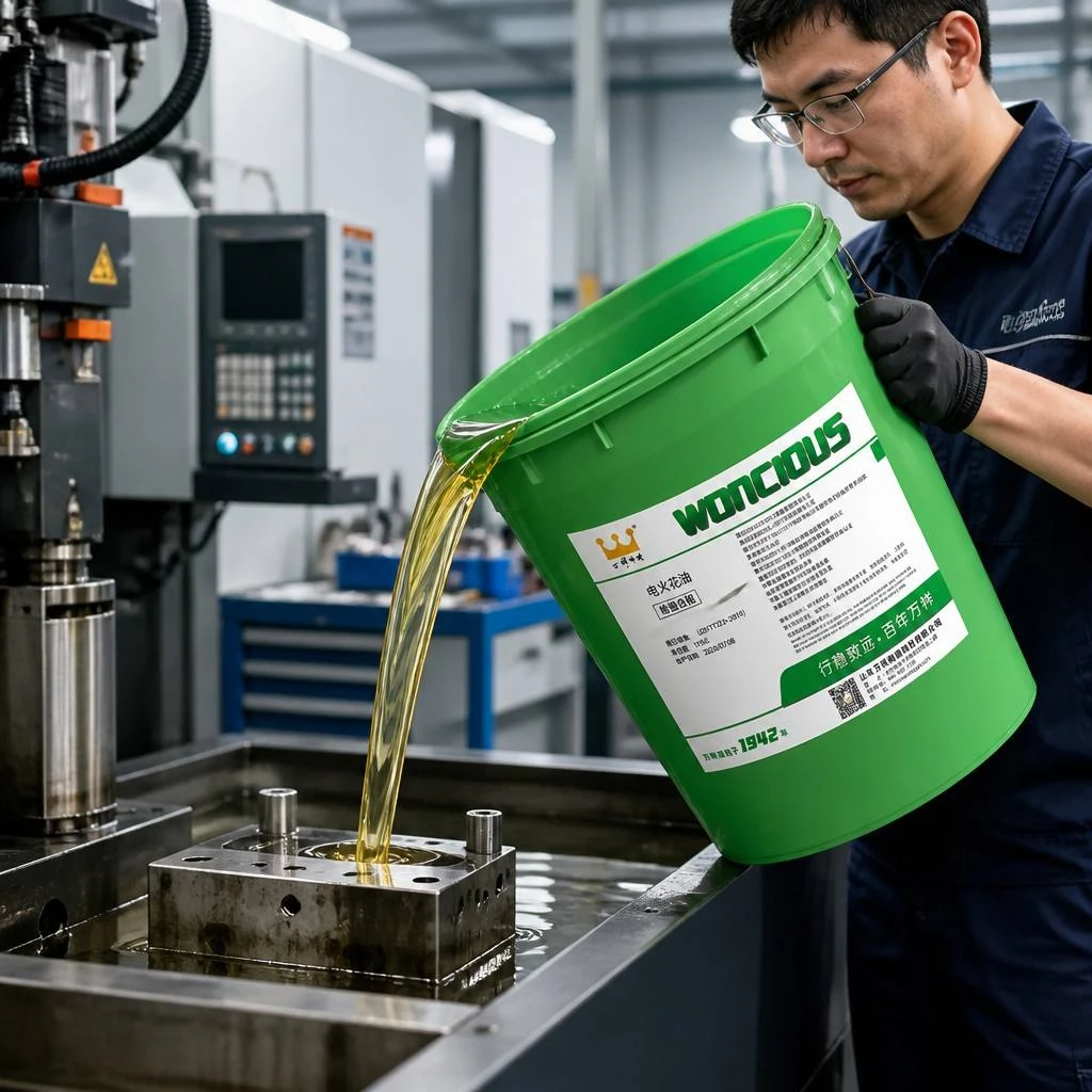 Aceite de mecanizado por descarga el&eacute;ctrica