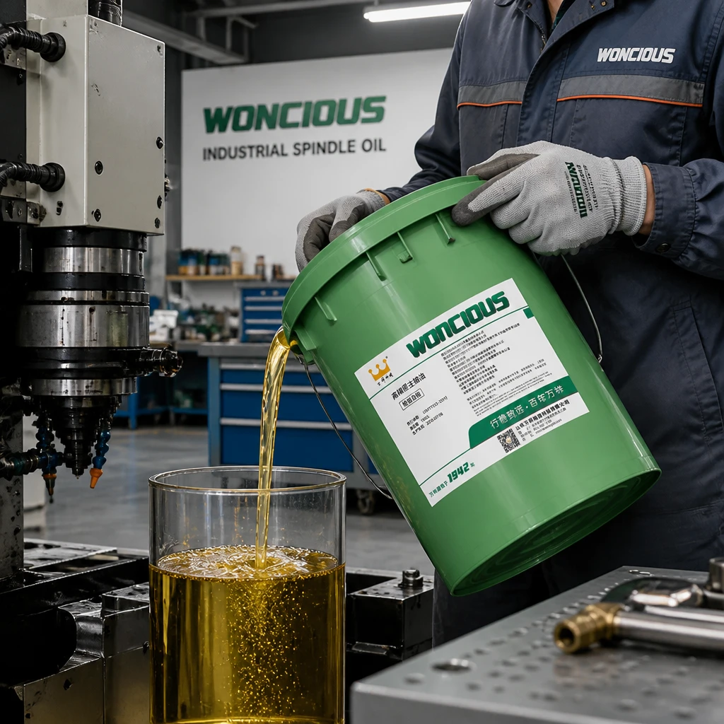 Aceite para husillos de alta precisi&oacute;n