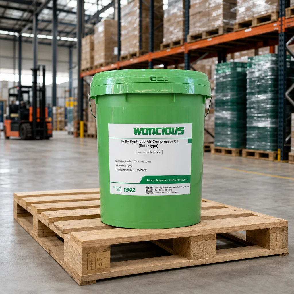 Aceite para compresores de aire tipo grasa totalmente sint&eacute;tica