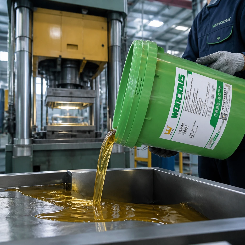 Aceite para estampar y trefilar
