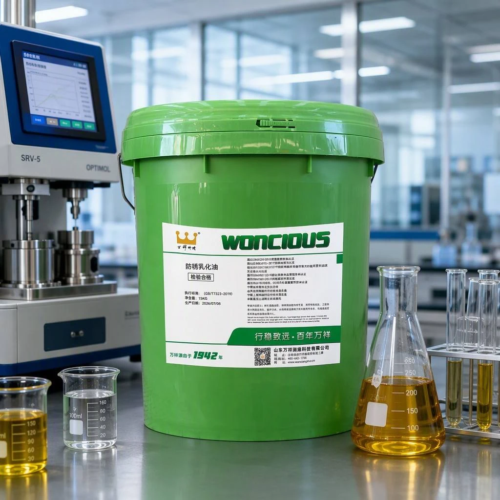 Aceite emulsionado inhibidora de la oxidaci&oacute;n