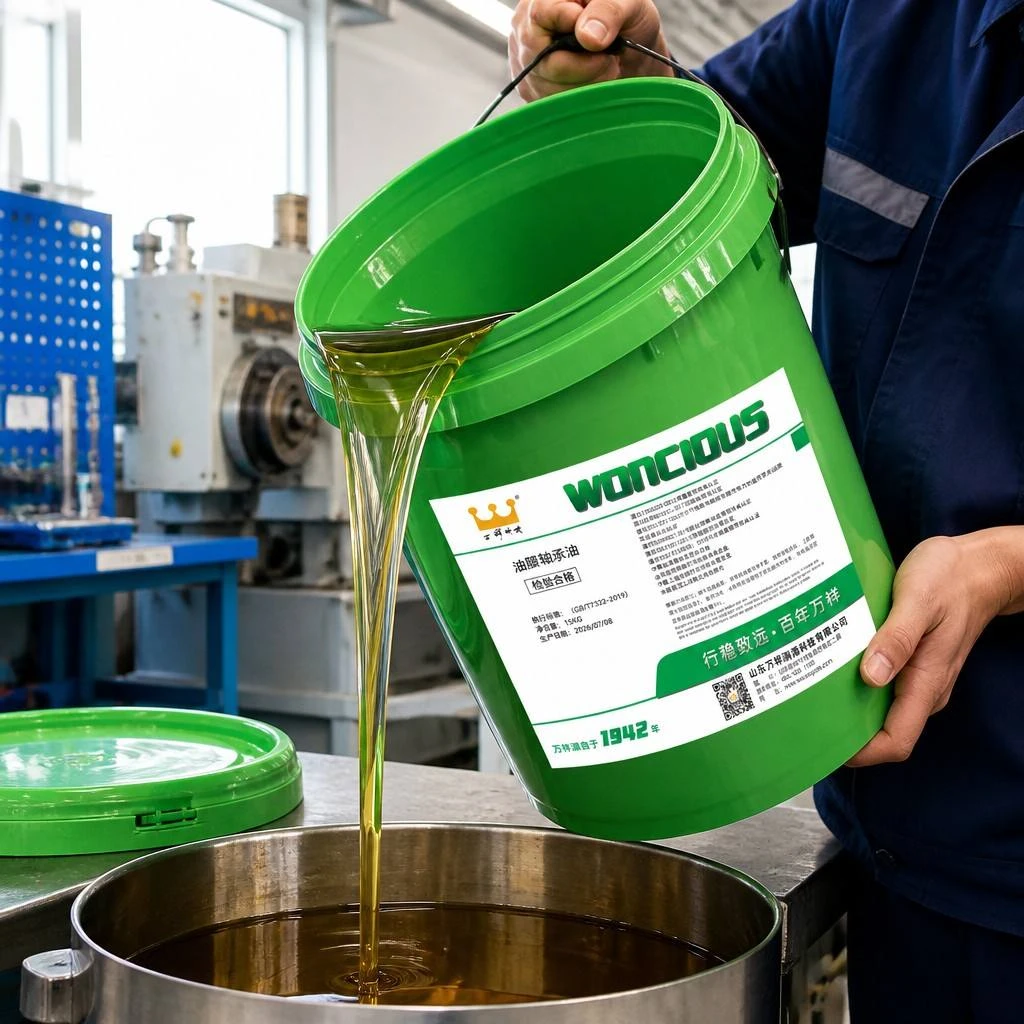 Aceite para rodamientos de pel&iacute;cula de aceite